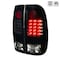 Spec-D Tuning 08-11 Ford F250 LED Tail Lights Black Smoke LT-F25008BBLED-TM - alternate 1